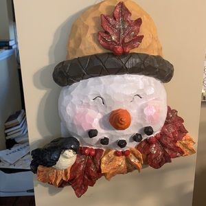 Christopher Radko Santa wall hanging new